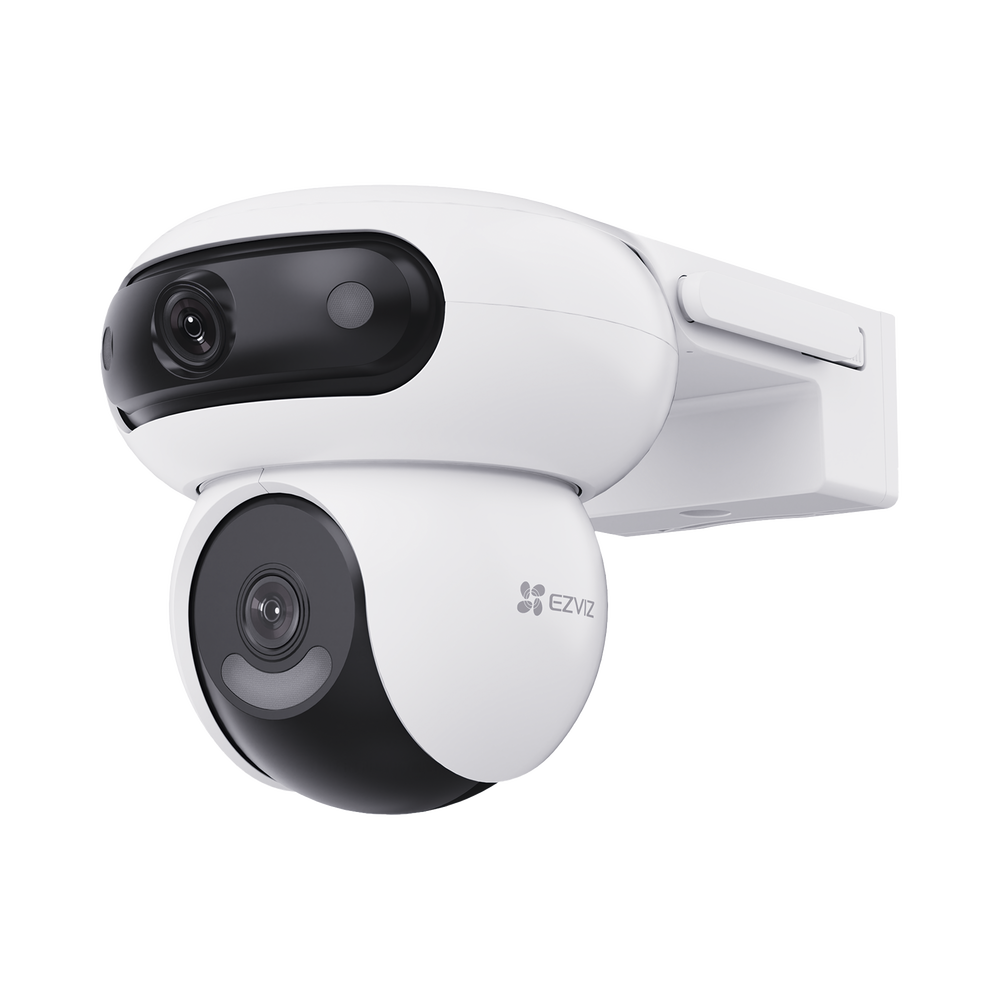 Cámara Doble Lente PT / Rotación en Ambos Lentes / Wi-Fi / 4MP+ y 4MP (Resolución 8 Megapixel ) / Auto Seguimiento Inteligente / Visión Color Nocturna