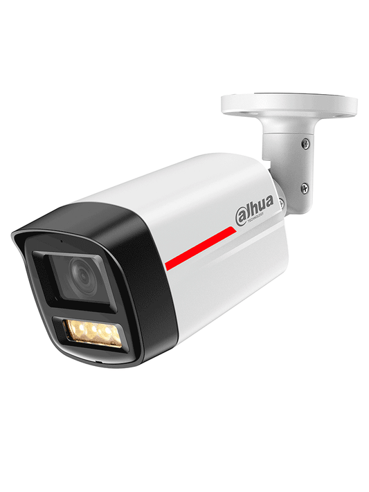 Cámara IP Bullet de 4MP / WizColor /WizSense/ Lente 2.8mm/ SMD Plus/ Protección perimetral/ IP67/ PoE/ Ranura MicroSD