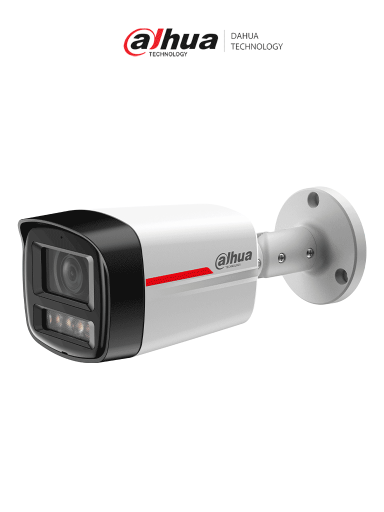 Cámara IP Bullet de 4MP / WizColor /WizSense/ Lente 2.8mm/ SMD Plus/ Protección perimetral/ IP67/ PoE/ Ranura MicroSD