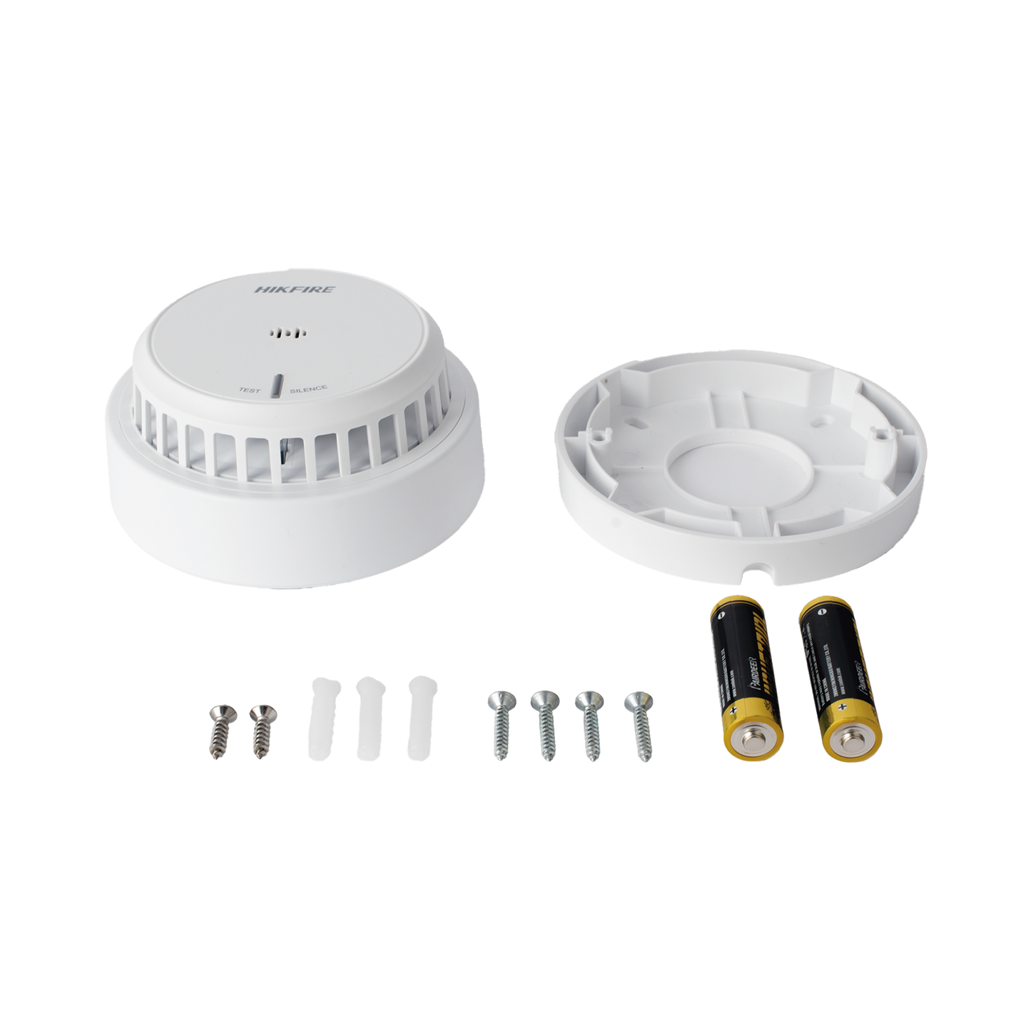 (HikFire) Detector de Humo Óptico Hikvision / Tecnología Avanzada de Detección de Incendios / Alarma Temprana y Fiabilidad Certificada / Soporta Salida de Alarma