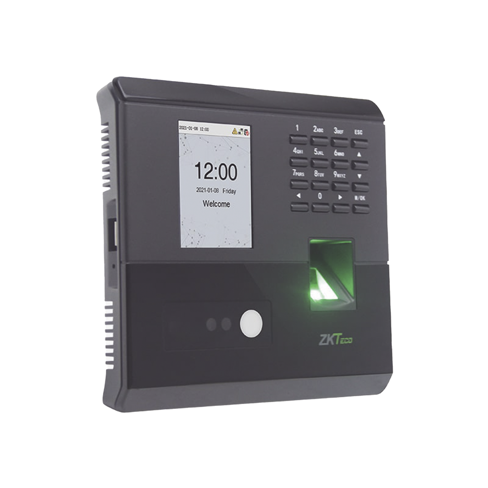 Lector de Reconocimiento Facial y Huella Digital / 100 Rostros / 500 huellas / Soporta DDNS con BIOTIMEPRO / Función ADMS INCLUIDA