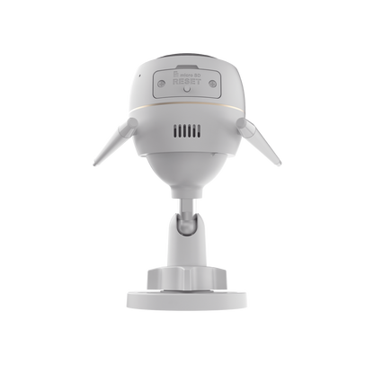 Bala IP 2 Megapíxel / Wi-Fi / Doble Lente / COLORES EN OSCURIDAD / Deteccion de Personas o Vehículos / Cruce de Línea / Intrusión a un área / Audio de dos vías / Luz Estroboscópica / Sirena / MicroSD