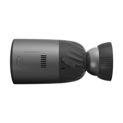 Cámara IP Inalámbrica Con Batería Recargable (Cero Cables) / Colores en Oscuridad / 2 Megapíxel / Sirena y Estrobo / Alertas de Audio Personalizable / Uso en Exterior / Grabación en la Nube / Almacenamiento Interno