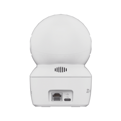 Cámara PT / Doble Lente (4 MP + 4MP) / 4 Megapíxel / Wi-Fi / IA Detección Humana / Visión Nocturna a Color / Audio Bidireccional / Doble Banda 2.4 / 5GHz / WiFi 6 / Uso en Interior / Vision Nocturna Inteligente (Color 27/4)