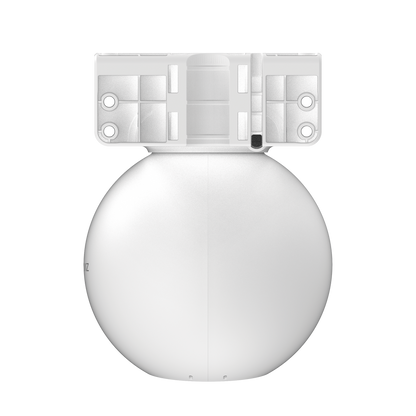 PT WiFi / (3K) 5MP / Visión 360° / Detección humana / Detección de Vehiculo / Sirena / Luz Parpadeante / Colores en Oscuridad / Micro SD / Presets / Autoseguimiento / Exterior