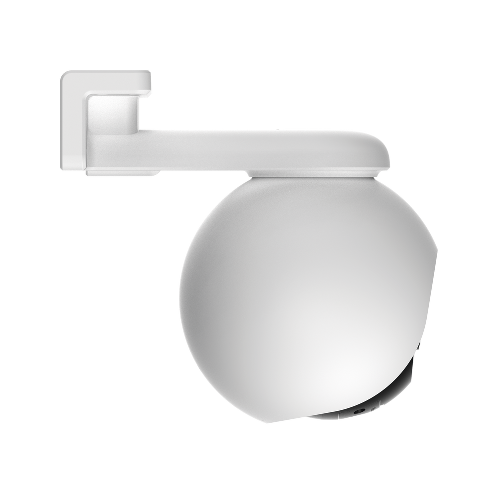 PT WiFi / (3K) 5MP / Visión 360° / Detección humana / Detección de Vehiculo / Sirena / Luz Parpadeante / Colores en Oscuridad / Micro SD / Presets / Autoseguimiento / Exterior