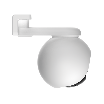 PT WiFi / (3K) 5MP / Visión 360° / Detección humana / Detección de Vehiculo / Sirena / Luz Parpadeante / Colores en Oscuridad / Micro SD / Presets / Autoseguimiento / Exterior