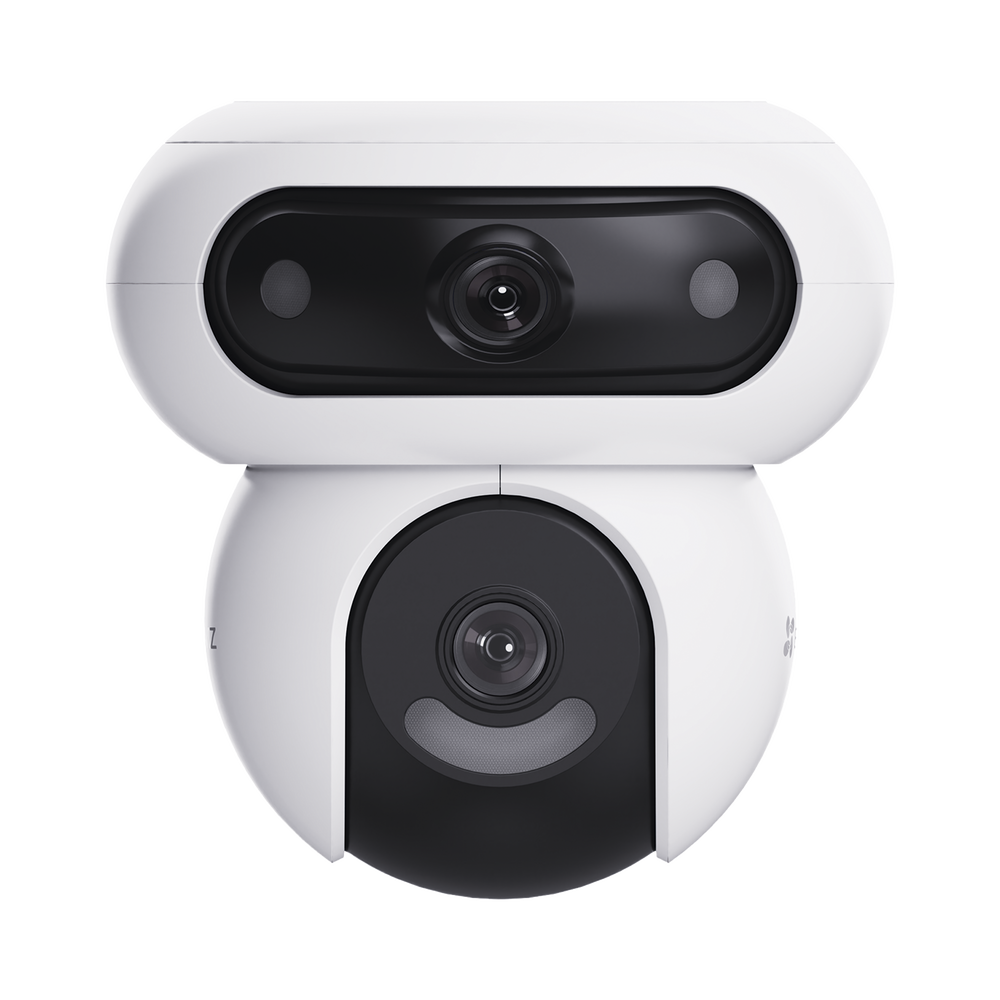 Cámara Doble Lente PT / Rotación en Ambos Lentes / Wi-Fi / 4MP+ y 4MP (Resolución 8 Megapixel ) / Auto Seguimiento Inteligente / Visión Color Nocturna