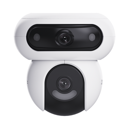 Cámara Doble Lente PT / Rotación en Ambos Lentes / Wi-Fi / 4MP+ y 4MP (Resolución 8 Megapixel ) / Auto Seguimiento Inteligente / Visión Color Nocturna