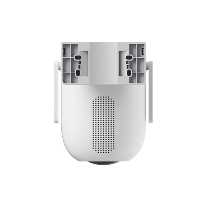 Cámara PT Doble Lente / 10 Megapixel (5MP+5MP) / IA Detección Humana y Vehiculo / Vision Nocturna a Color / Sirena y Luz Estroboscópica / Vista Simultánea de Cámara PT y Cámara Fija / Protección IP65 / Audi