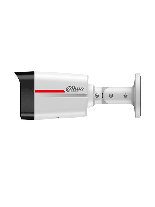Cámara IP Bullet de 2MP / WizColor/ WizSense/ SMD Plus/ Protección Perimetral/ Detección de movimiento inteligente/ Lente 2.8mm/ Luz Cálida 50m/ Micrófono/ Ranura para Micro SD/ IP67/