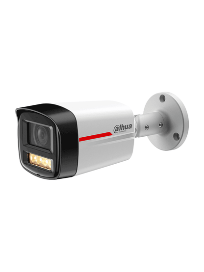 Cámara IP Bullet de 2MP / WizColor/ WizSense/ SMD Plus/ Protección Perimetral/ Detección de movimiento inteligente/ Lente 2.8mm/ Luz Cálida 50m/ Micrófono/ Ranura para Micro SD/ IP67/