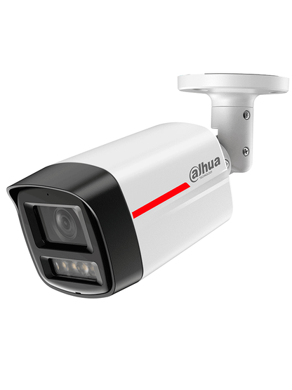 Cámara IP Bullet de 4MP / WizColor /WizSense/ Lente 2.8mm/ SMD Plus/ Protección perimetral/ IP67/ PoE/ Ranura MicroSD