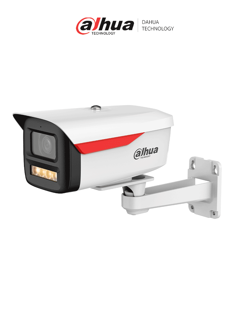 Cámara IP Bullet de 2MP/WizColor /WizSense/ equipada con IA/ SMD Plus/ Lente de 3.6 mm/ micrófono integrado/ Protección perimetral/ Ranura MicroSD, WDR real de 120 dB y PoE.Certificación IP67