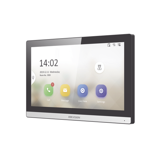 Monitor IP WiFi Touch Screen 7" Bisel DELGADO para Videoportero IP / Vídeo en Vivo / PoE