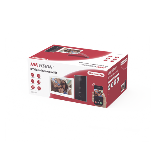 Kit de Videoportero IP / Frente de calle para exterior / 2MP / Lector de Tarjeta MiFARE