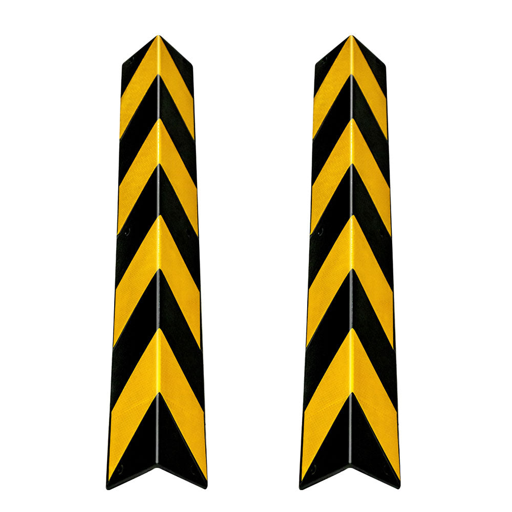 PROTECTOR ESQUINERO DE HULE PARA COLUMNAS DE ESTACIONAMIENTO 1 PAR