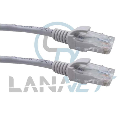 PACH COR DE 4 PARES CAT-6 CON BOTA INYECTADA DE 3 MTRS COLOR AZUL GRIS