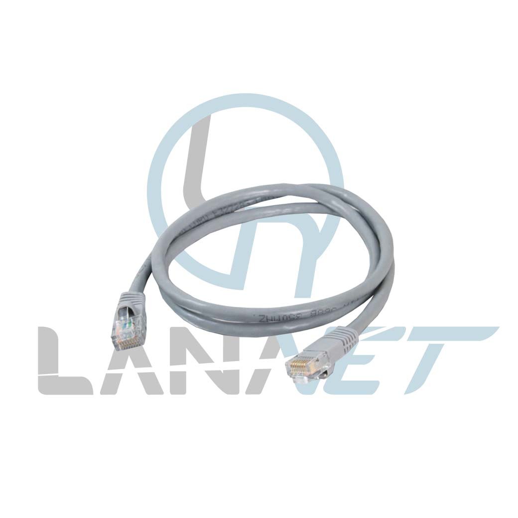 PACH COR DE 4 PARES CAT-6 CON BOTA INYECTADA DE 3 MTRS COLOR AZUL GRIS