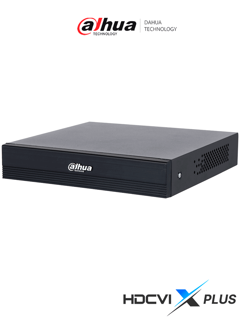 DVR de 4 Canales 1080P LiteWizSense/ HDCVI X Plus/4 Canales HDCVI +1 Canal IP/Audio Bidireccional en los 4 Canales/ Detección de Movimiento Inteligente/ Conversión de Hasta 5 Canales IP/ Decodificación de Video Hasta 1080PLite