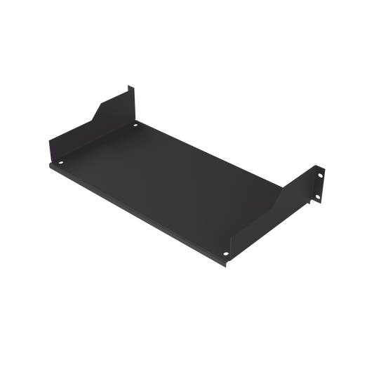 Charola para Rack de 19" de 2 postes, 23.5 cm de Profundidad, 2 Unidades de rack