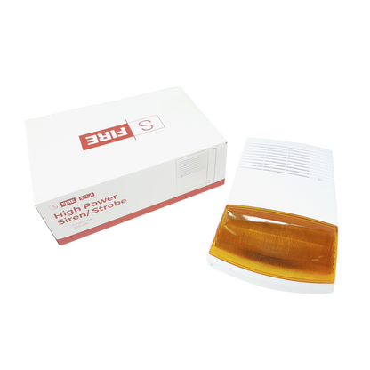 ALARMA VECINAL SIRENA  ESTROBO Y 5 CONTROLES