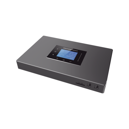 Conmutador IP-PBX para hasta 500 usuarios y 75 llamadas simultaneas, 2FXO, 2FXS, solución para PyMEs