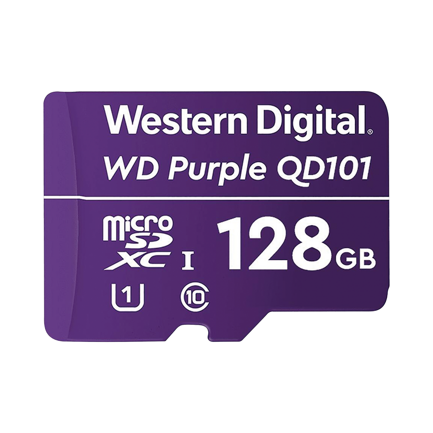 Memoria microSD de 128 GB PURPLE, Especializada Para Videovigilancia, 10 VECES MAYOR DURACIÓN