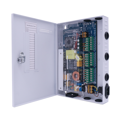 Fuente PREMIUM / 11-15 V / 18 canales / 20 A / Alta tecnología en seguridad / Doble ventilador / Hasta 1.8 Amperes por Salida / Filtro de ruido por canal / Diseño de alta gama.